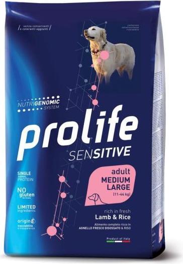 Rolife Sensitive Dog Adult M/L mit Lamm 10 kg (Adult, 1 Stk., 10000 g)