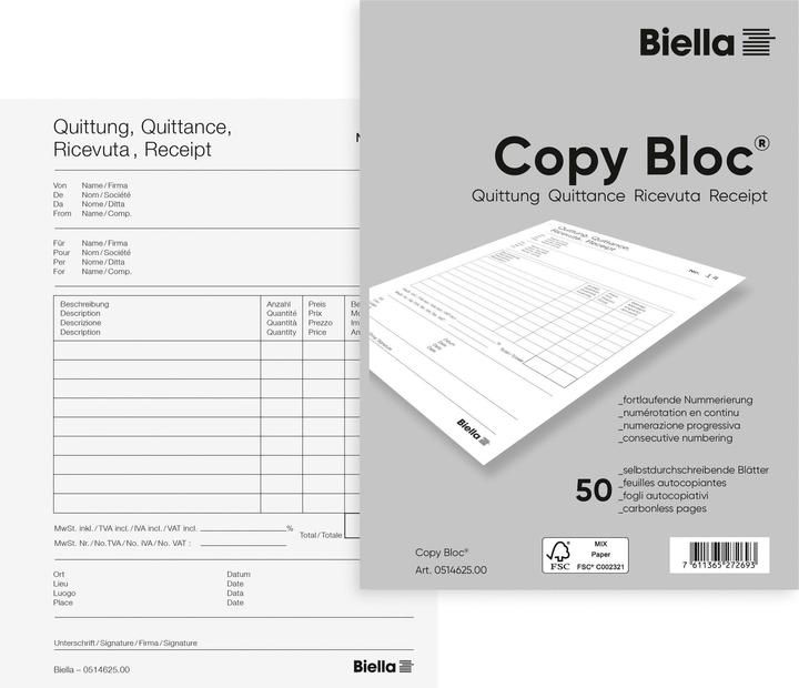 Biella Copy Bloc (100 x)