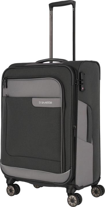 Actual product image Travelite Trolley + Suitcase Viia 4w Trolley M (70 l)