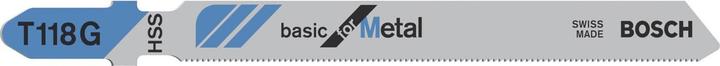 Actual product image Bosch Professional Zubehör T 118 G Basic for Metal