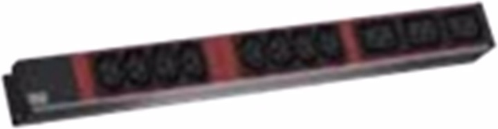 Produktbild Bachmann IT PDU 19 inch 1U 8xC13 red 3xC19 red
