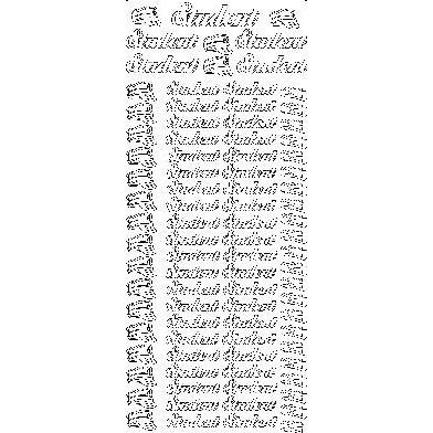 Hobby2you, Sticker, Decorstix guld "Student"