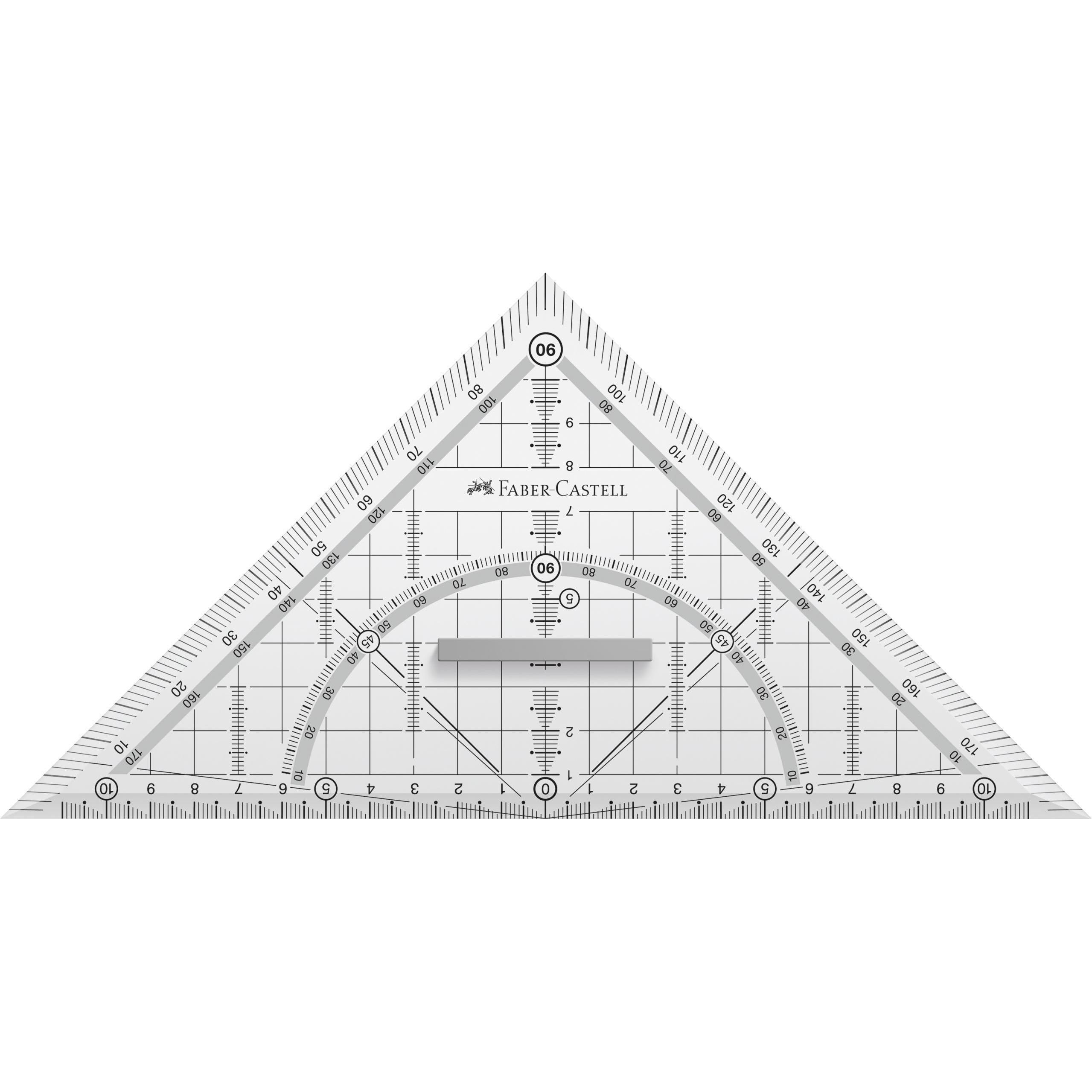 Faber-Castell, Lineal, Grip (220 mm)