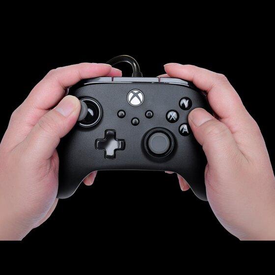 Produktbild PowerA Advantage Plus Wired Controller for Xbox Series X - S - Black (PC, Xbox One S, Xbox Series S, Xbox Series X)