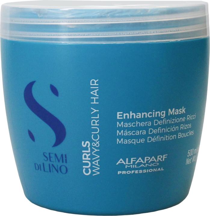 Immagine prodotto Alfaparf Semi Di Lino Maschera per il miglioramento dei riccioli (500 ml)