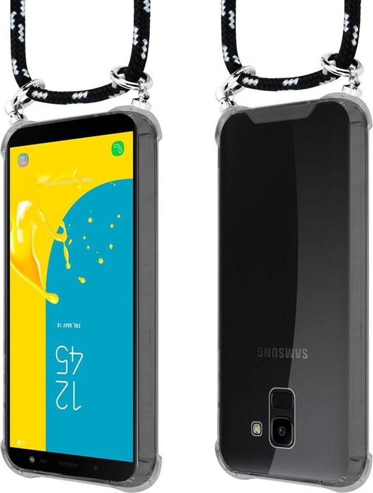 Produktbild Cadorabo TPU Handy Kette SILBER Cover