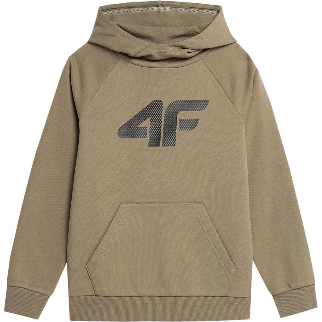 4F, Jungen, Pullover, Pullover für Jungen beige 4FJSS23TSWSM220 83S (134cm), Beige, (134)