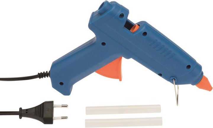 Produktbild Glorex Heissklebepistole "Profi" 60W blau, Top Qualität