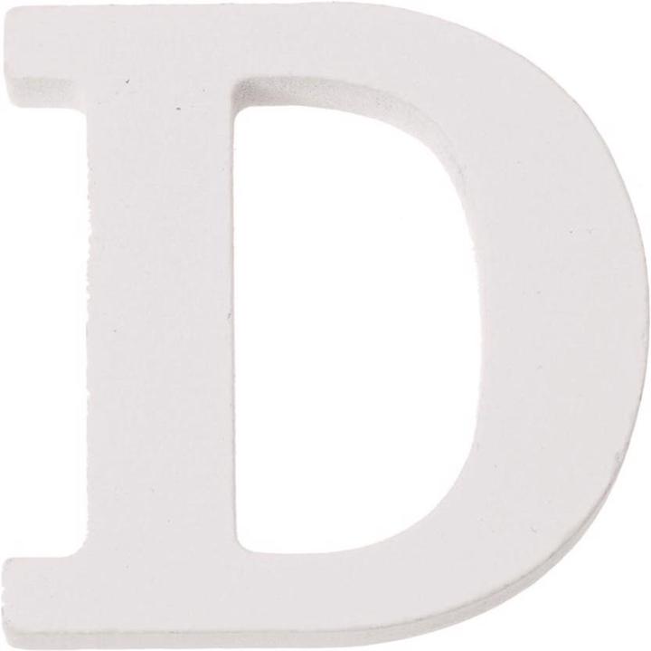 Immagine prodotto Glorex Lettera D MDF 5,5x0,9cm 1pc MDF