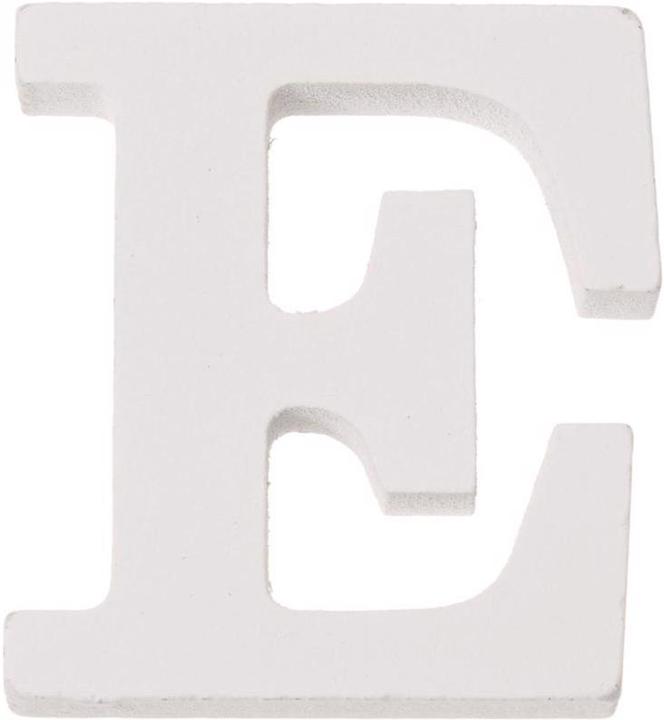 Glorex Letter E MDF 5,5x0,9cm 1pc MDF