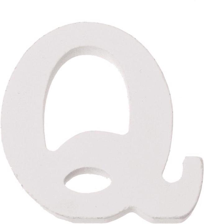 Actual product image Glorex Letter Q MDF 5,5x0,9cm 1pc