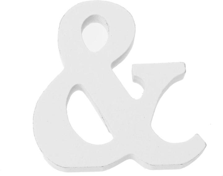 Letterine in legno e stoffa