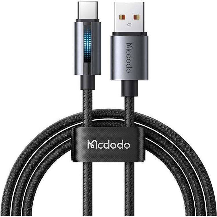 Mcdodo CA-5180 USB-A to USB-C cable, 1.2m (black) (1.20 m), USB Kabel