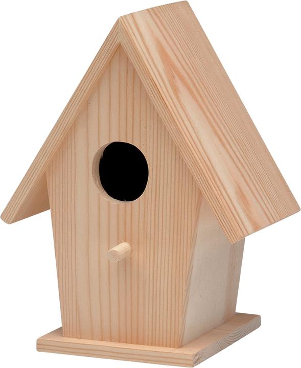 Produktbild Glorex Vogelhaus 14,5x11x19cm, FSC Kiefer