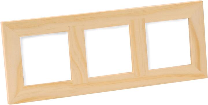 Glorex Holz Bilderrahmen 27x11cm, FSC Kiefer NZ
