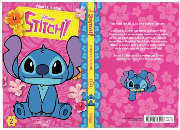 Produktbild Stitch 2 (Deutsch, Christian Heiss, Yumi Tsukirino, 2023)