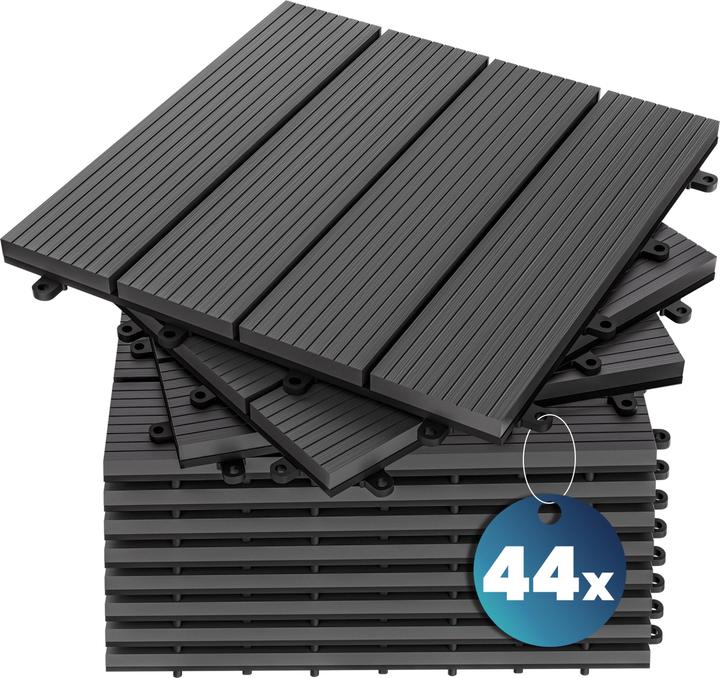 Image du produit Casaria Dalles WPC (44 x, 30 x 30 x 2 cm)