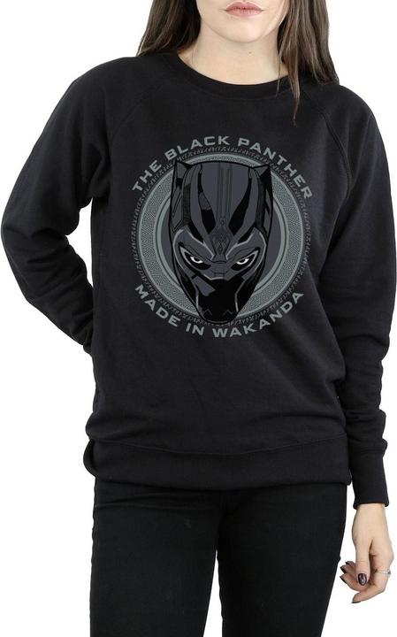 Produktbild Black Made In Wakanda Sweatshirt aus Baumwolle (XL)