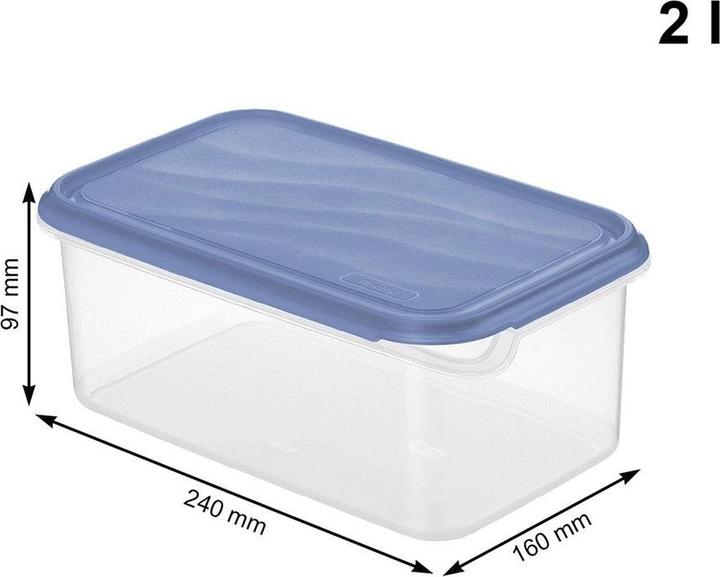 Image du produit Rotho Set . 3pcs Seau à Swing TWIST (50 l)