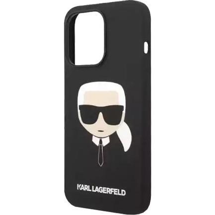 Karl Lagerfeld KLHMP14SSLKHBK iPhone 14 6.1 "hardcase black / black Silicone Karl's Head Magsaf (Apple iPhone 14), Smart...