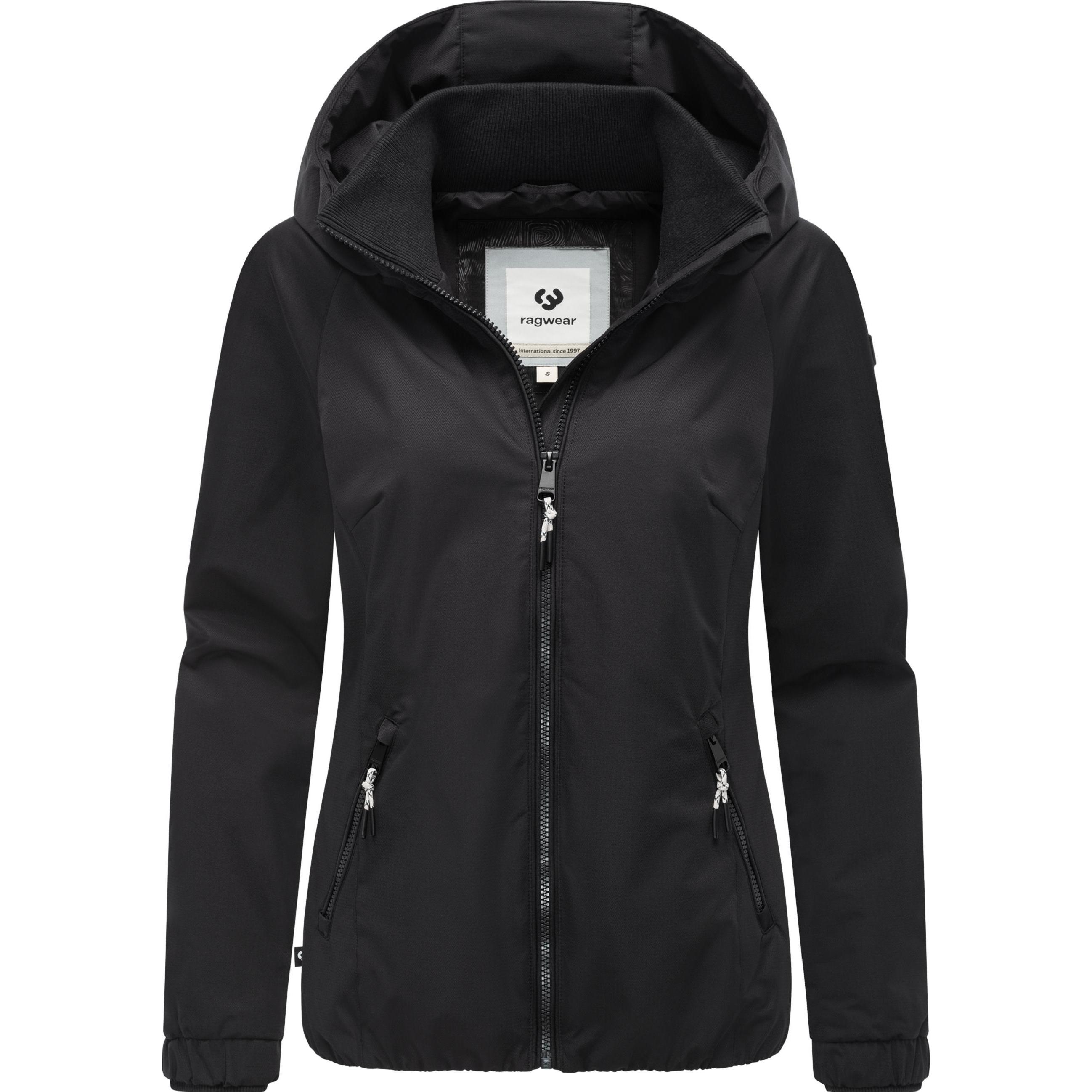 Ragwear, Damen, Jacke, Dizzie Tech (S), Schwarz, S