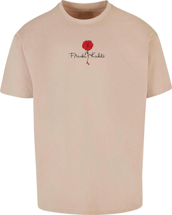 Image du produit Merchcode Frida Kahlo - Logo rose Tee surdimensionné lourd - 116581 (L)