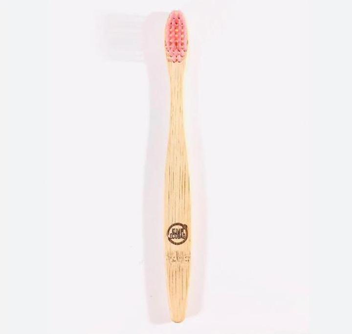 Actual product image Elie Saab Lovyc Kids Bamboo Toothbrush Rosa 50g (Medium, 1 x)