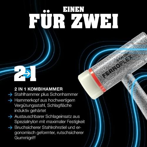 Image du produit Halder Marteau combiné (600 g)