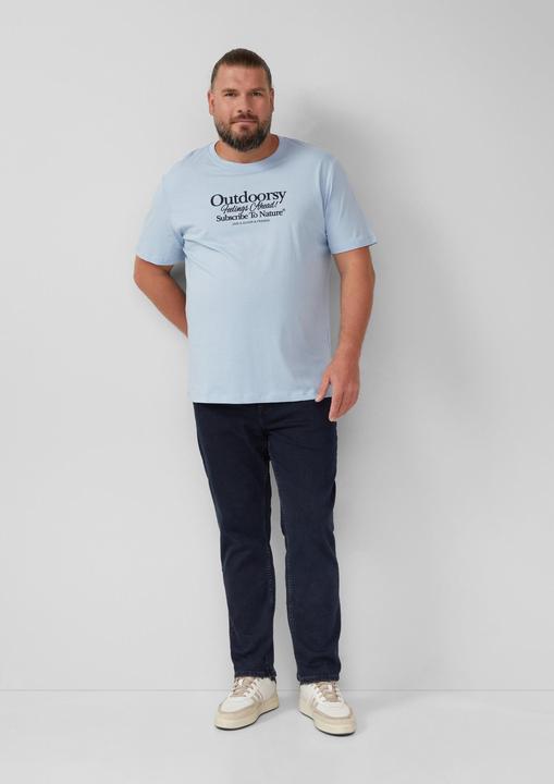 Produktbild S.Oliver T-Shirt Baumwoll-T-Shirt mit Frontprint (4XL)