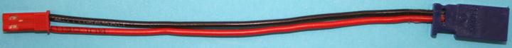 Actual product image Muldental BEC socket to Futaba servo coupling 10cm