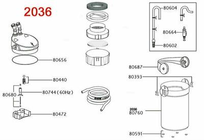 Actual product image Eheim pump impeller (50-60 Hz) fr 2235/2236