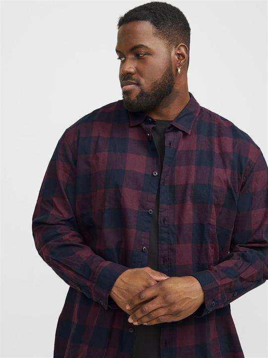 Produktbild Jack & Jones Karo Plus Size Hemd (7XL)