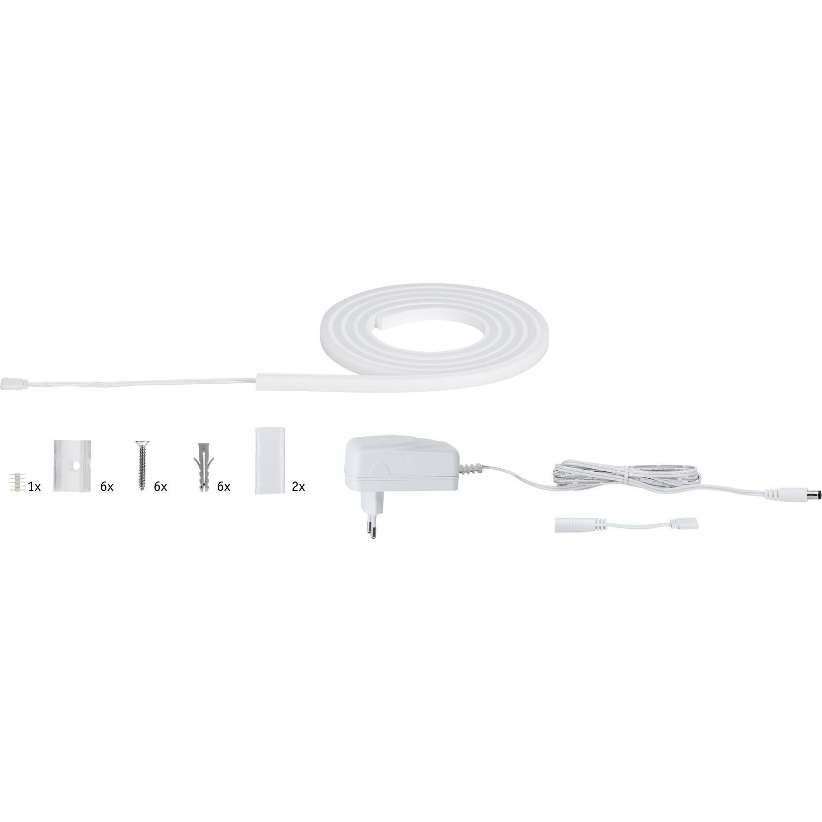 Paulmann, LED Streifen, MaxLED Flow Stripe Set (Warmweiss, 150 cm, Indoor)