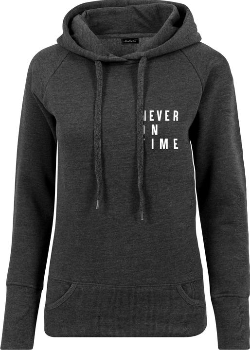 Produktbild Mister Tee Ladies Never On Time Hoody - 22305 (S)