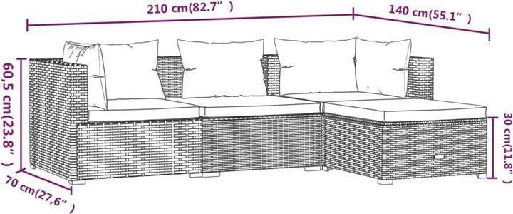 Produktbild vidaXL Delcina