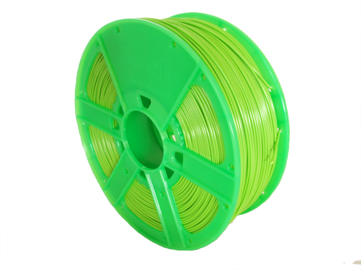 Actual product image Purefil FIlament (ABS, 1.75 mm, 1000 g, Green)