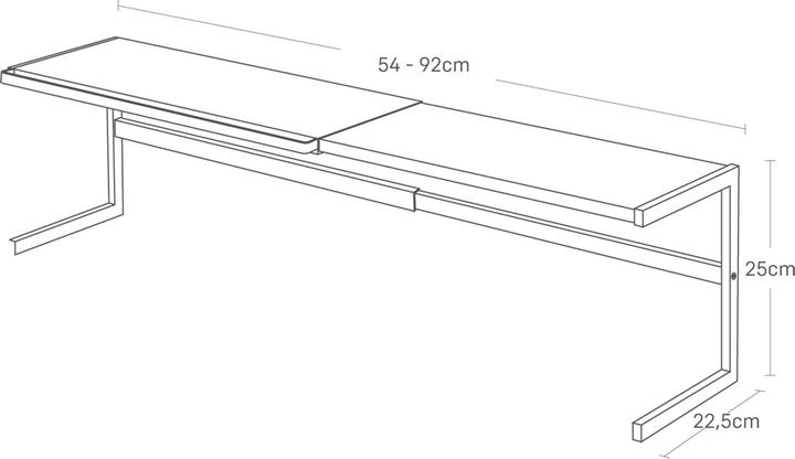 Actual product image Yamazaki Küchenregal Tower