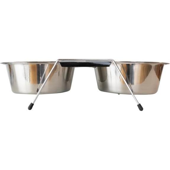 Comparer les prix de Petcare Double diner wrapper pack 2 x 1,8 l (180 cl), Gamelle