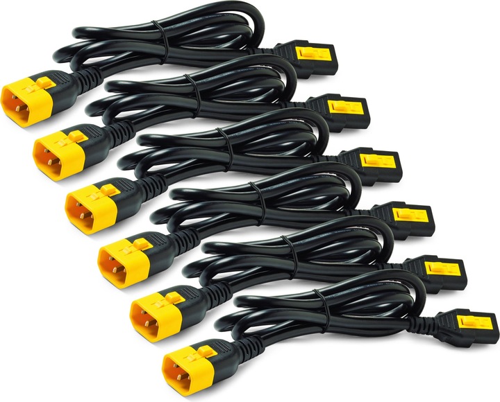 APC 6x Stromkabel C13 / C14 1,2m