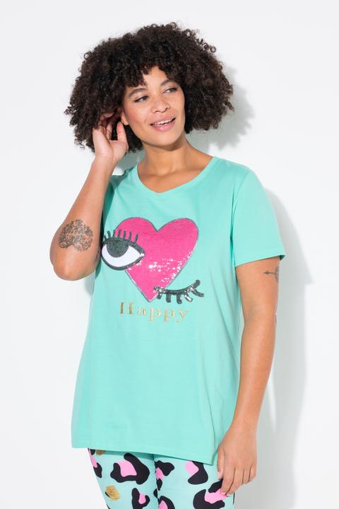 Produktbild Angel of Style T-Shirt, A-Linie, Augen-Herz (50)