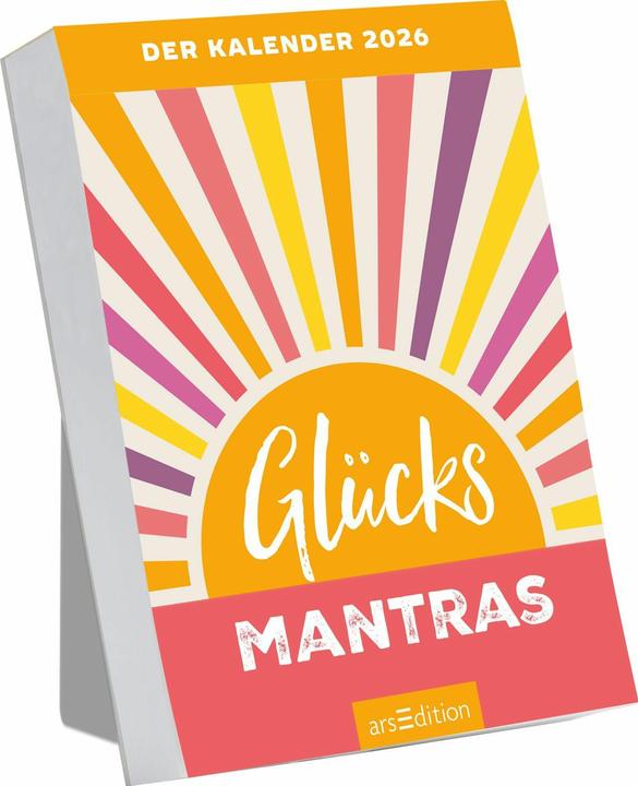 Produktbild Abreisskalender Glücksmantras 2026 (Spezial)