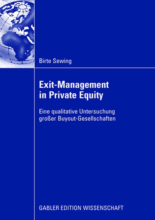 Produktbild Exit-Management in Private Equity (Deutsch, Birte Sewing, 2008)