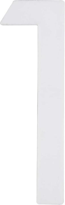 Actual product image Alpertec House number noctilucent 1