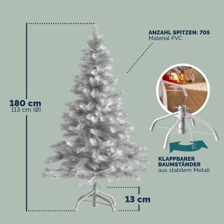 Actual product image Casaria Christmas tree (150 cm)