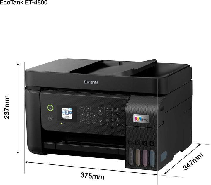 Actual product image Epson EcoTank ET-4800 (Ink tank, Colour)