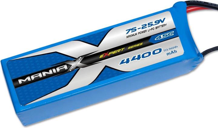 Immagine prodotto ManiaX 45C eXpert 7S-25.9V 4400mAh 45C2 wires for power (25.90 V, 4400 mAh)
