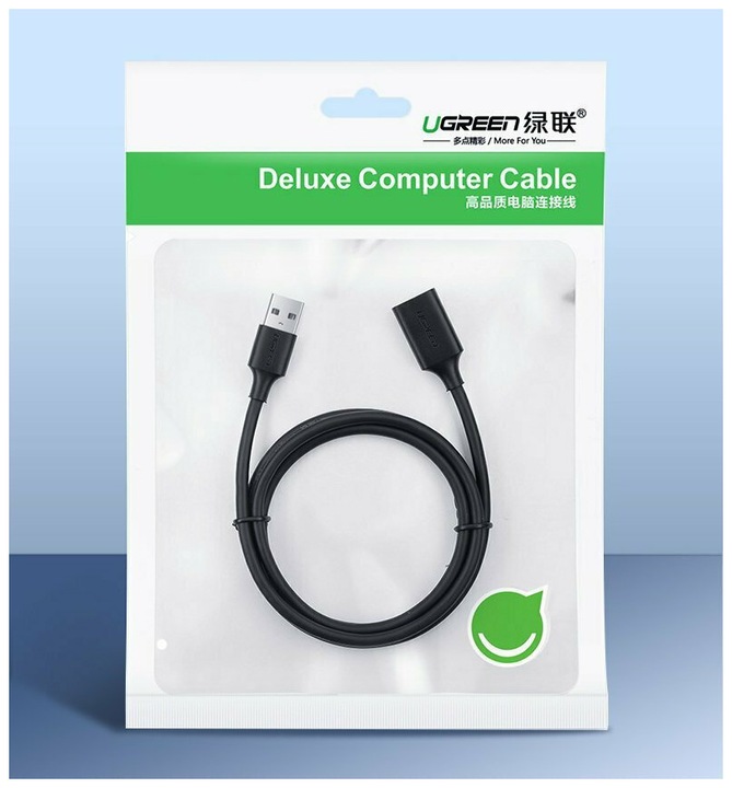 Actual product image Ugreen USB A — USB A (2 m, USB 3.0)