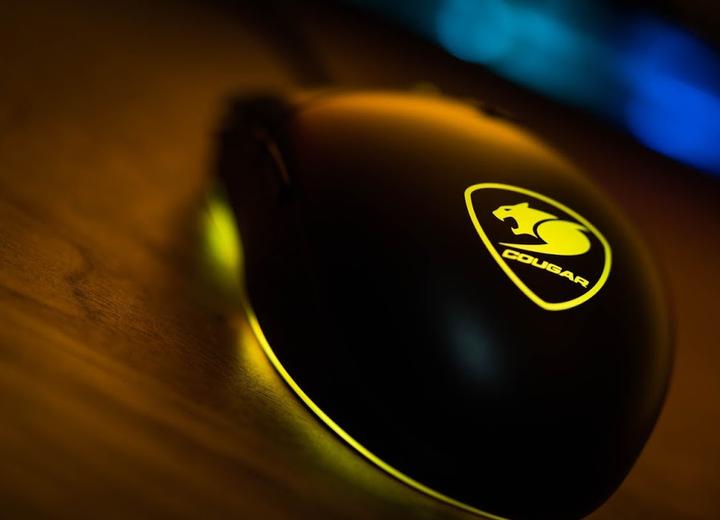 Actual product image Cougar DEATHFIRE EX keyboard USB QWERTY Black (DE, Cable)