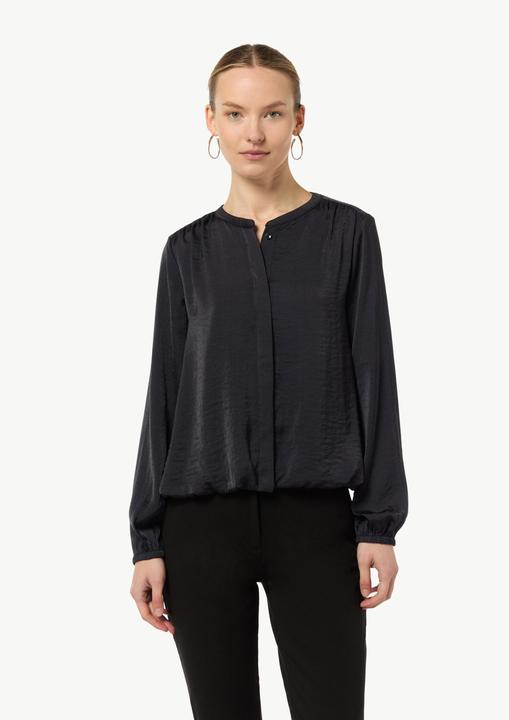 Immagine prodotto Comma Bluse Satinblusenjacke mit gerafftem Bund (32)