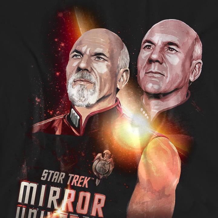 Immagine prodotto Mirror Maglietta Jean-Luc Picard Adulto Unisex (XXL)